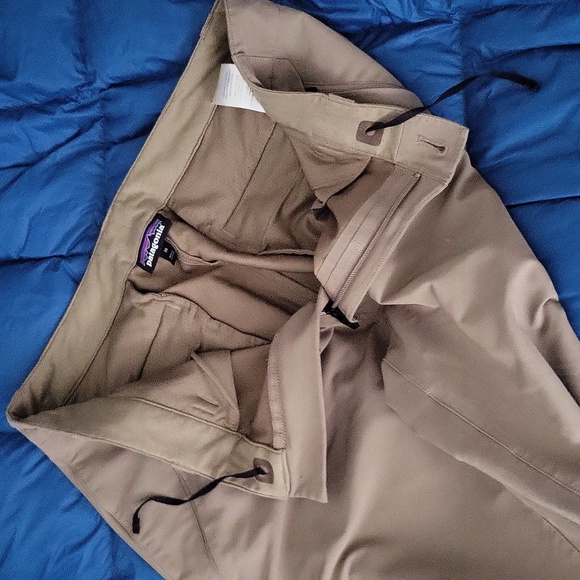 Patagonia Crestview ice climbing softshell pant mens 36 tan - Picture 13 of 16